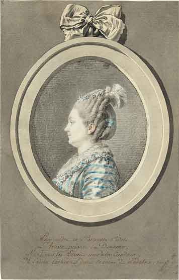 Portrait der Madame Le Barbier