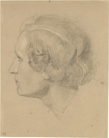 Head of a young Man in profile