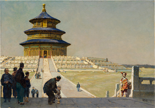 The Tiantán Temple in Beijing 