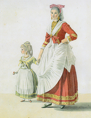 Rosalina Scala mit ihrer Tochter