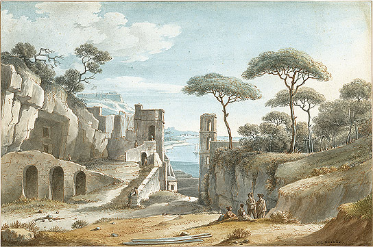 View over the Bay of Naples