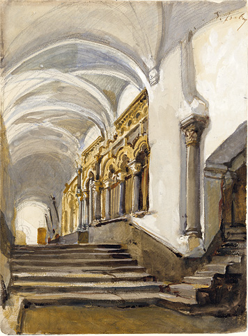 A romanesque Vestibule 