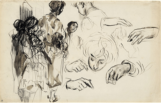 Figure- and Hand-studies 