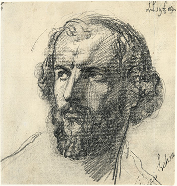 Portrait study of a bearded Man
