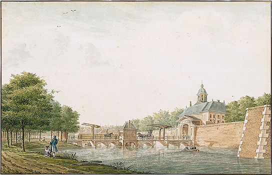 The Old Muiderpoort in Amsterdam 