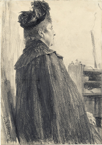 A Lady with a Cape