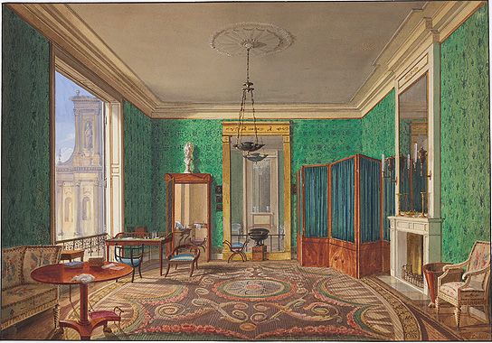 Interior in the Tyszkiewicz Palace, Warsaw