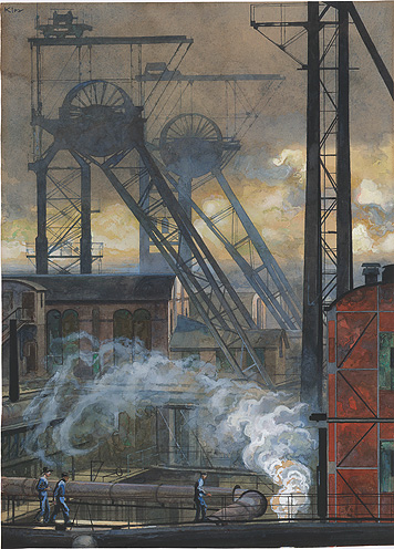 The coal mine Westphalen in Ahlen