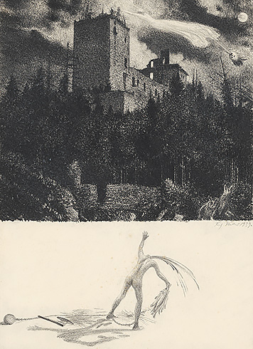 The nightmare / The haunted castle
