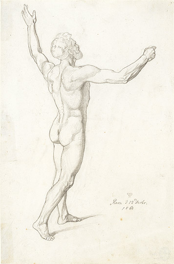 Male Nude from Behind (Odysseus)
