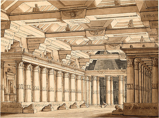 Set Design for the Great Theatre <br/>in St. Petersburg