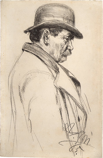 Standing Man with a Bowler Hat